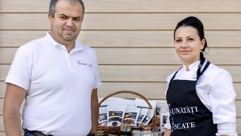PSD Huedin susține autenticitatea și naturalețea prin „Cumpără Românește”: *Bunătăți Uscate* - Tradiție și pasiune în inima Apusenilor, povestea soților Sorin și Mihaiela 