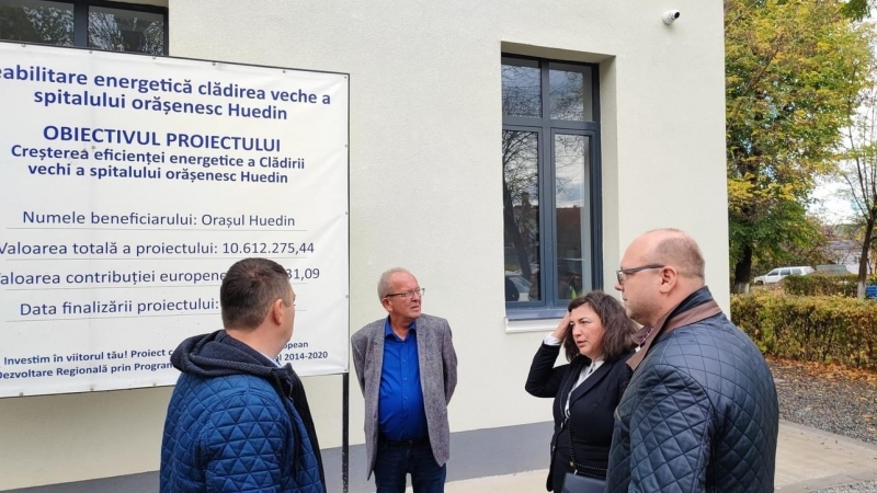 Mircea Moroșan - Azi a avut loc recepția la terminarea lucrărilor proiectului 